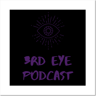 3rd Eye Purple Posters and Art